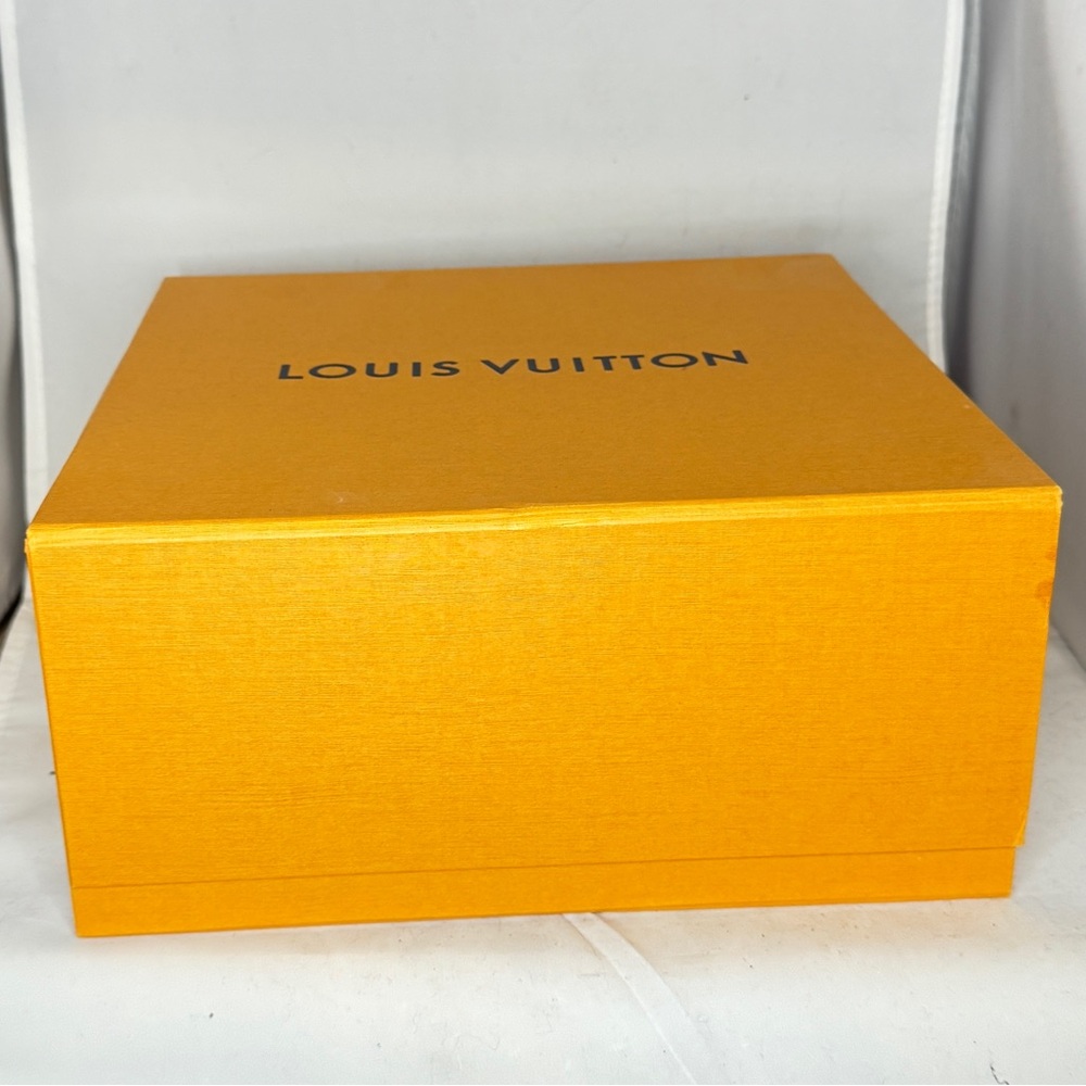 Louis Vuitton Vibrant Orange Storage Box 10 x 10 x 5